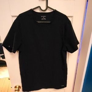 🚨Jaanuu Men's Black Scrub Top